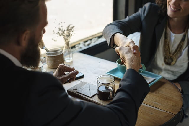 nothing happens until…someone sells something